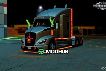 Пакет яскравих LED антен 1.0 - мод для American Truck Simulator