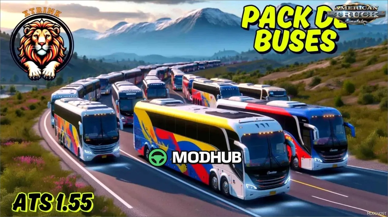 Kolumbianische Busse Paket 1.58 - Hochwertig und Authentisch