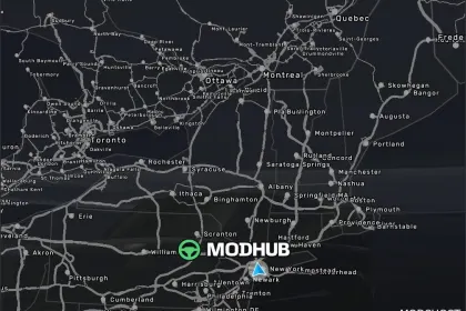 Мережа Східних Штатів 1.13 - захоплююча карта