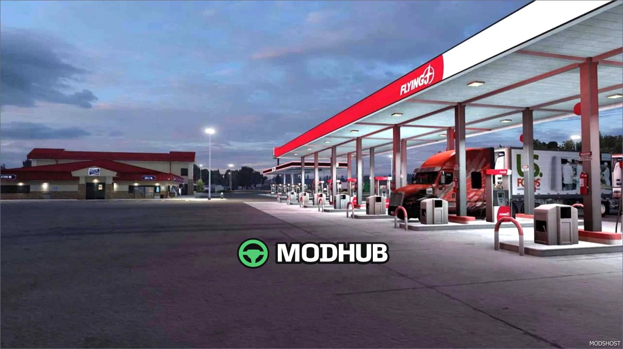 Справжні АЗС та білборди V4.01.17 - реалістичний мод