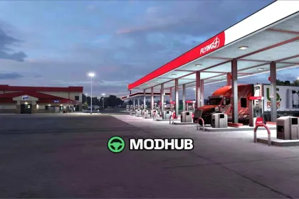 Справжні АЗС та білборди V4.01.17 - реалістичний мод