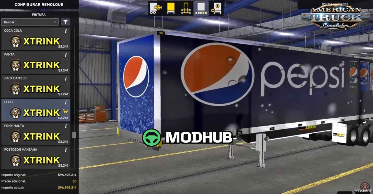 Яскравий пак трейлерів Колумбії V7.2 для ATS