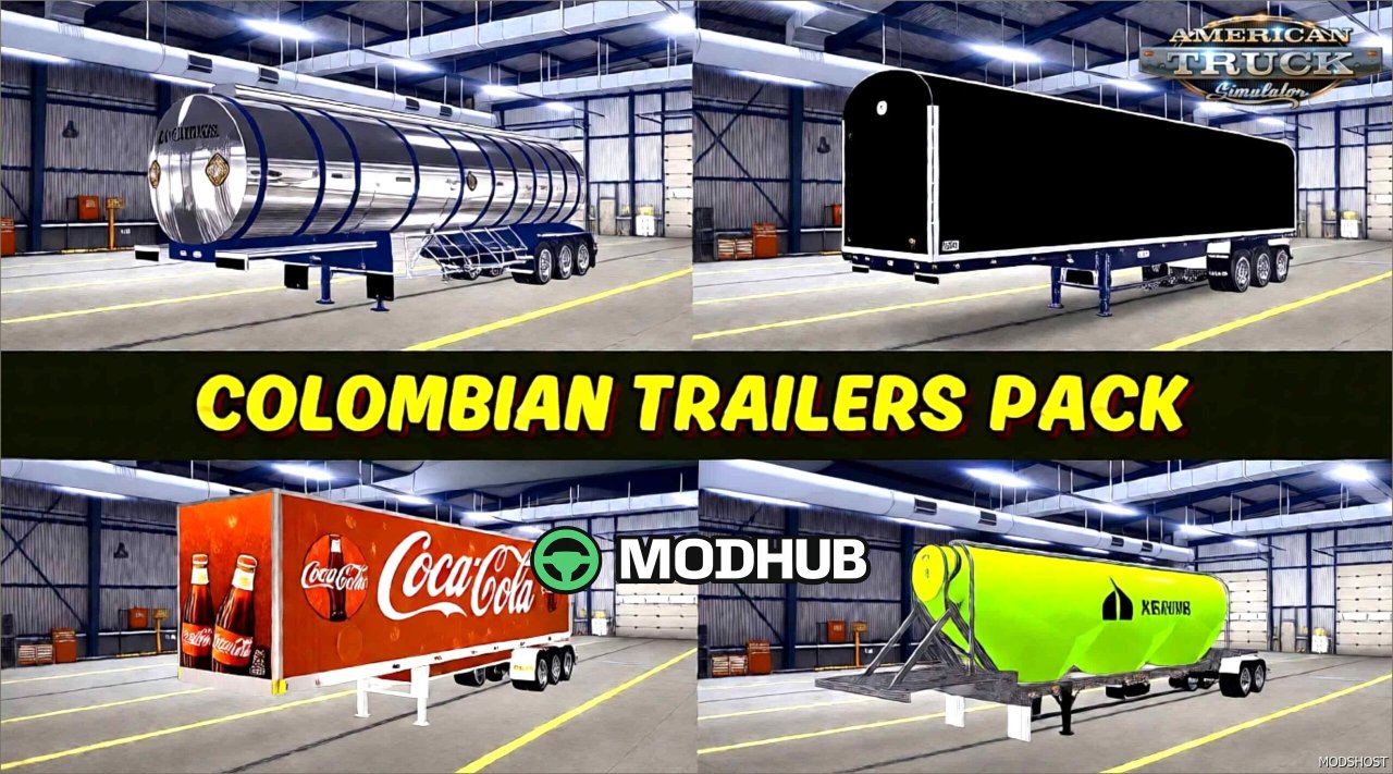 Яскравий пак трейлерів Колумбії V7.2 для ATS