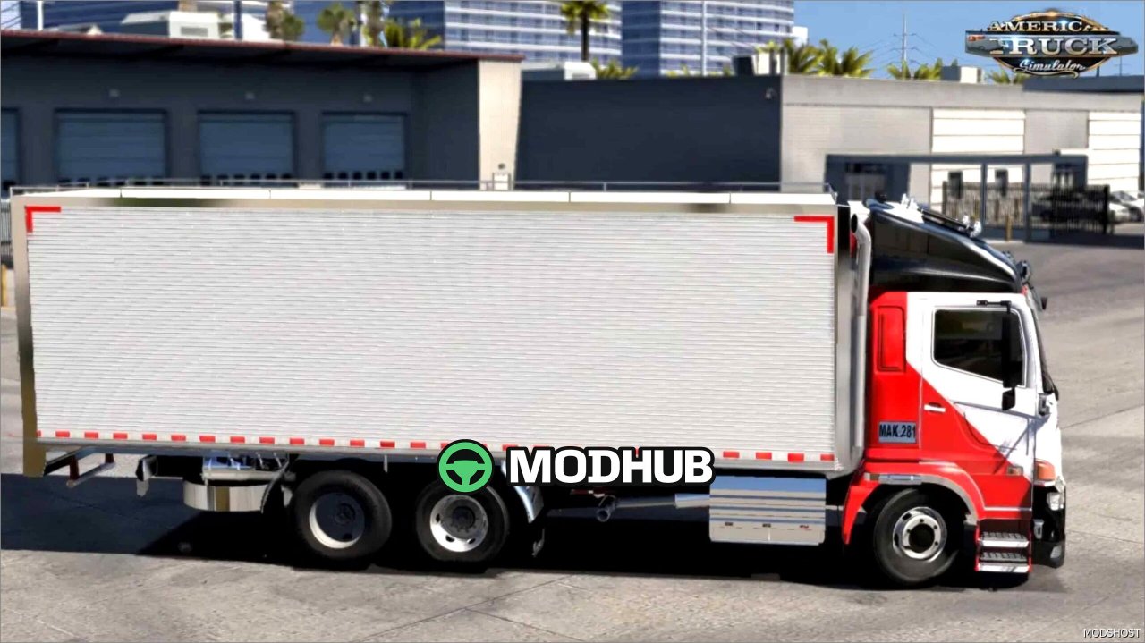 Hino 500 1726 Вантажівка + Інтер'єр V1.2 - Вражаюча та Розкішна