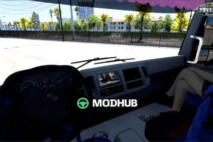 Hino 500 1726 Вантажівка + Інтер'єр V1.2 - Вражаюча та Розкішна — 3