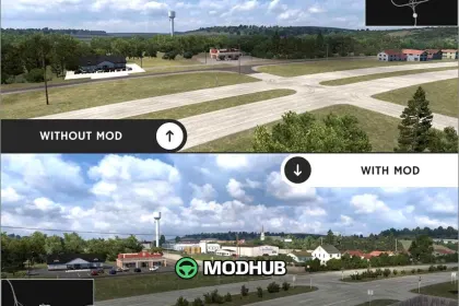 Більше американських міст (Оклахома) V1.6 - захоплюючий картографічний мод