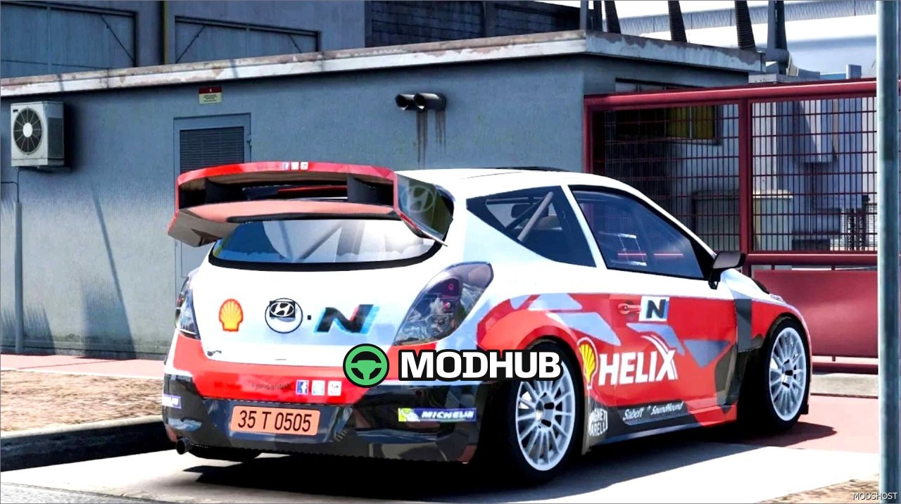 Hyundai I20 WRC + Інтер'єр В1R160 – Вражаючий автомобільний мод