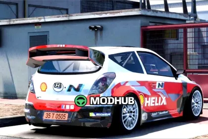 Hyundai I20 WRC + Wnętrze V1R160 – Oszałamiający mod samochodowy