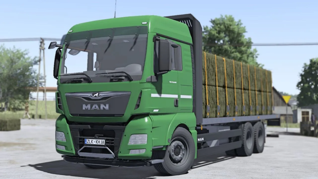Powerful Truck MAN TGX 26640 Autoload for Farming Simulator 25