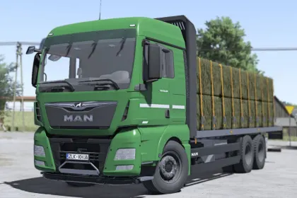 Powerful Truck MAN TGX 26640 Autoload for Farming Simulator 25