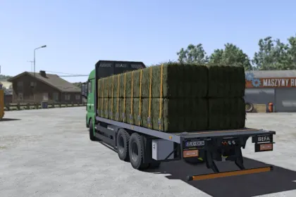 Powerful Truck MAN TGX 26640 Autoload for Farming Simulator 25