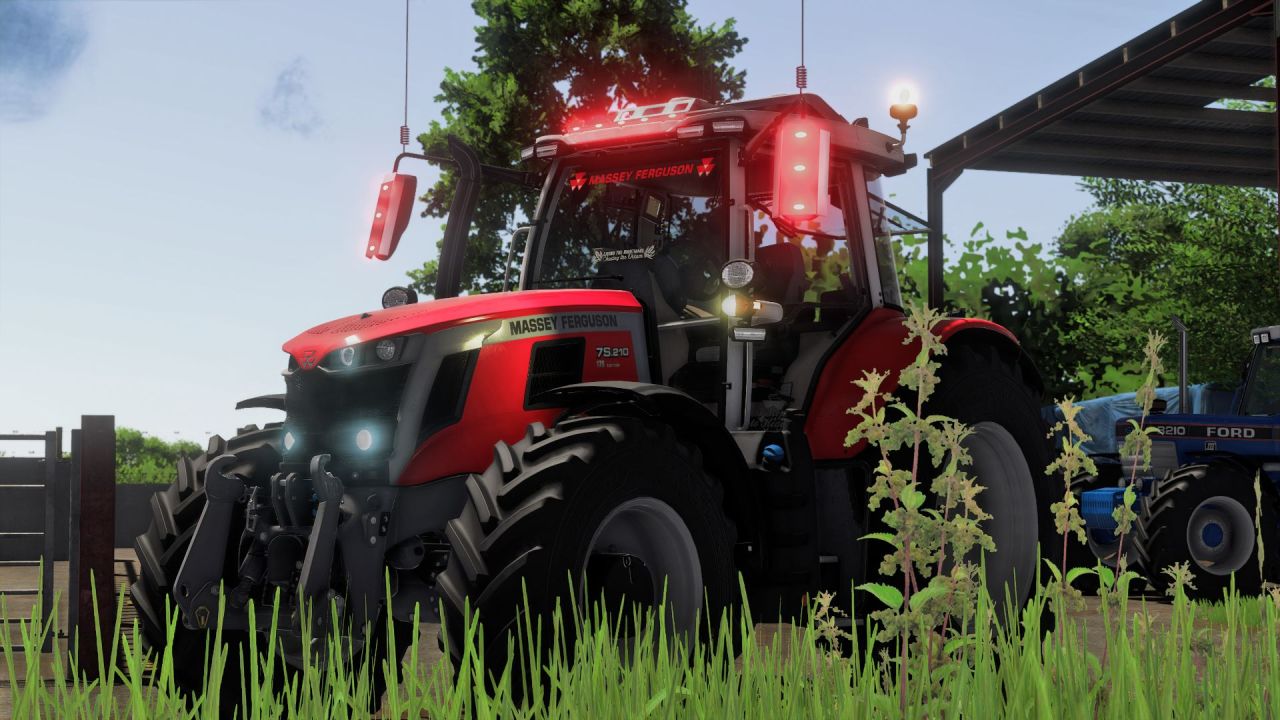 Ефективний Трактор Massey Ferguson 7S Edit для Farming Simulator 25