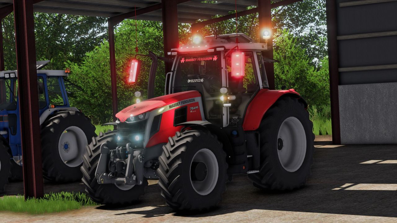 Ефективний Трактор Massey Ferguson 7S Edit для Farming Simulator 25