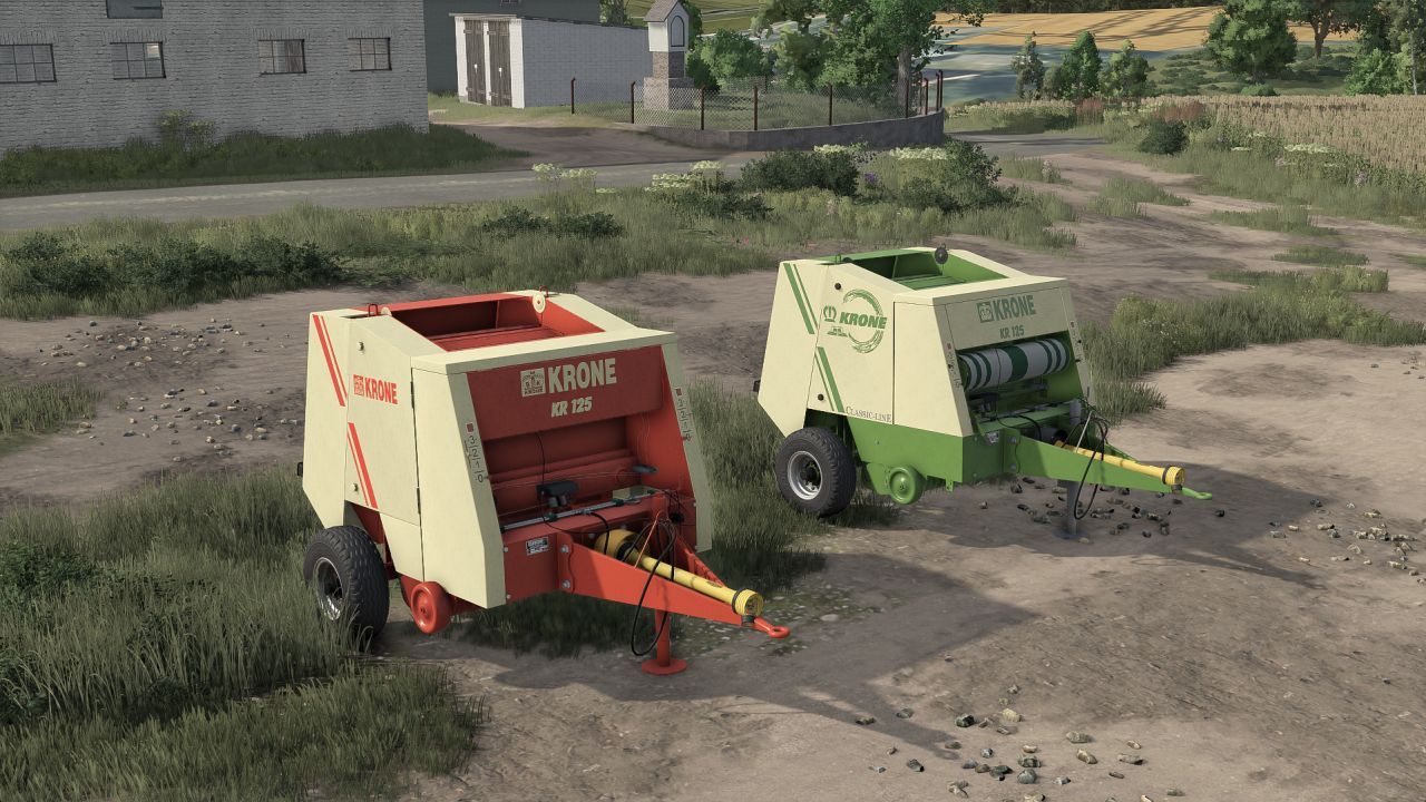 Ефективний Мод Krone KR125 для Farming Simulator 25