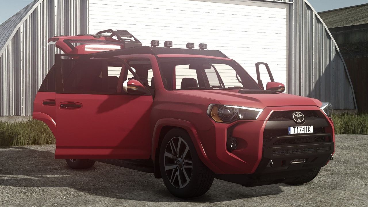 Новий Потужний Toyota 4Runner 2018 TRD PRO 4X4 для Farming Simulator 25