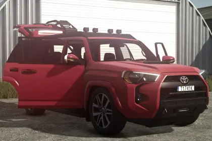 New Powerful Toyota 4Runner 2018 TRD PRO 4X4 for Farming Simulator 25