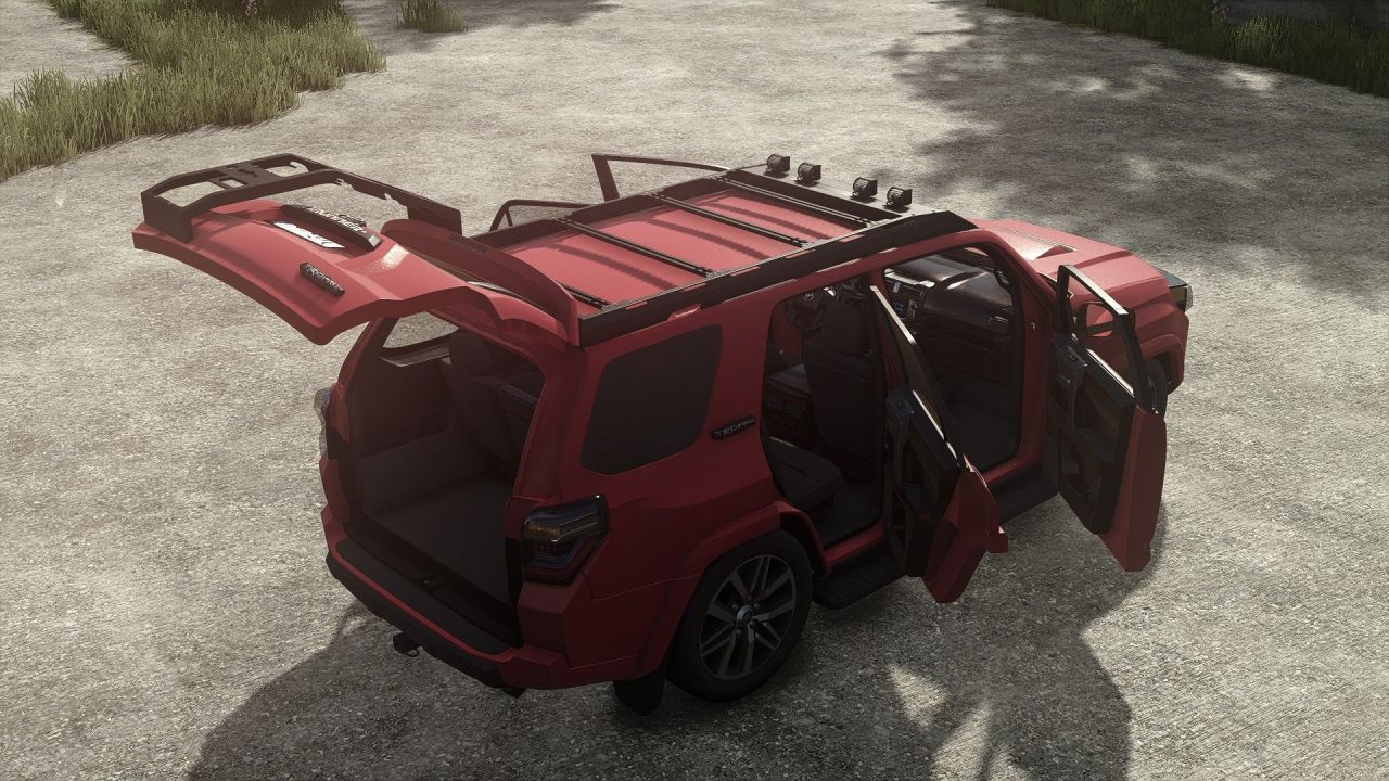 Новий Потужний Toyota 4Runner 2018 TRD PRO 4X4 для Farming Simulator 25