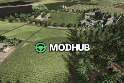 Mod für Karten Thüringen 4Fach Map v2000 für Farming Simulator 25