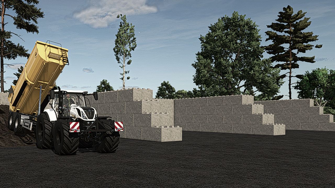 Ефективний Трактор New Holland T7 для Farming Simulator 25