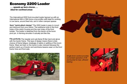 Надійний Навантажувач International 2000 для Ефективного Фермерства — 4