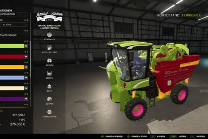 Ефективний Мод Braud 9090X Olive Limited Edition для Farming Simulator 25 — 2