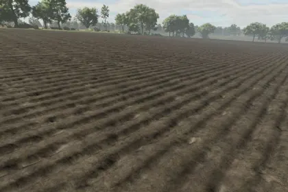 Ефективний Мод на Текстури Ґрунту для Farming Simulator 25