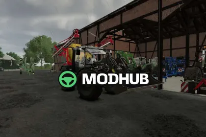 Mod für Traktoren Fendt Xylon 524 v1000 für Farming Simulator 25 — 1