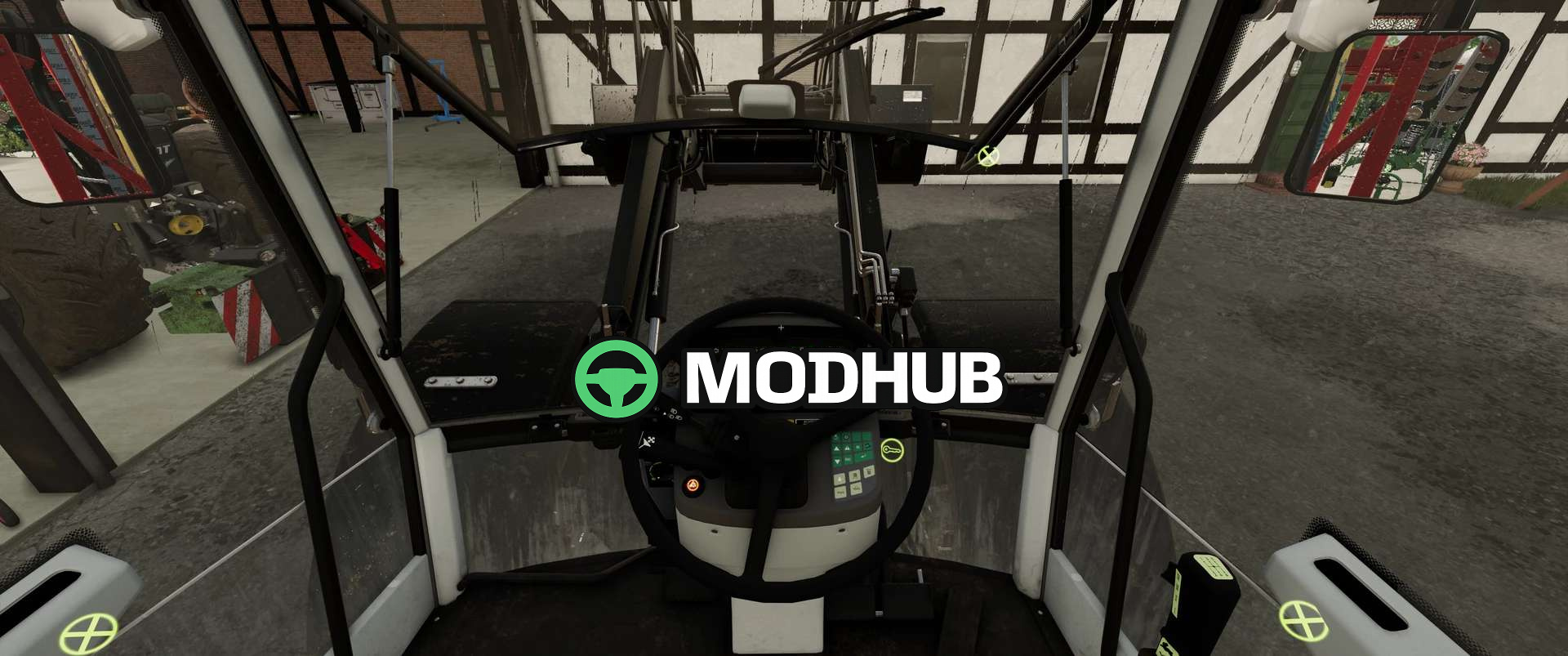 Mod für Traktoren Fendt Xylon 524 v1000 für Farming Simulator 25