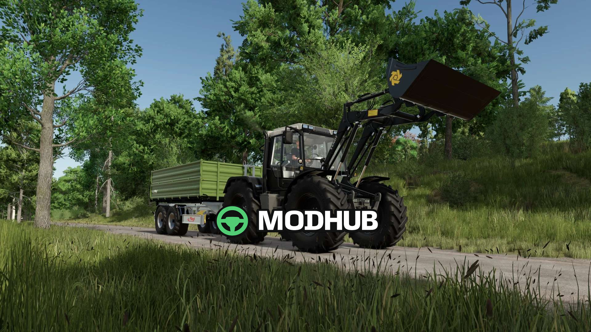 Mod für Traktoren Fendt Xylon 524 v1000 für Farming Simulator 25