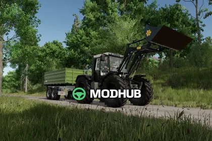 Mod für Traktoren Fendt Xylon 524 v1000 für Farming Simulator 25 — 3