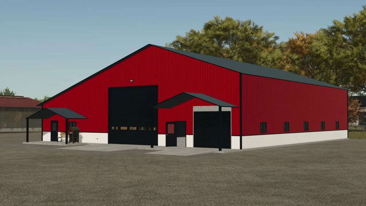 Efficient Shop 60x90 for Farming Simulator 25