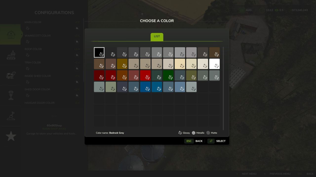 Effizienter Shop 60x90 für Farming Simulator 25