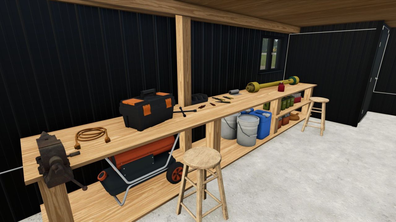 Effizienter Shop 60x90 für Farming Simulator 25