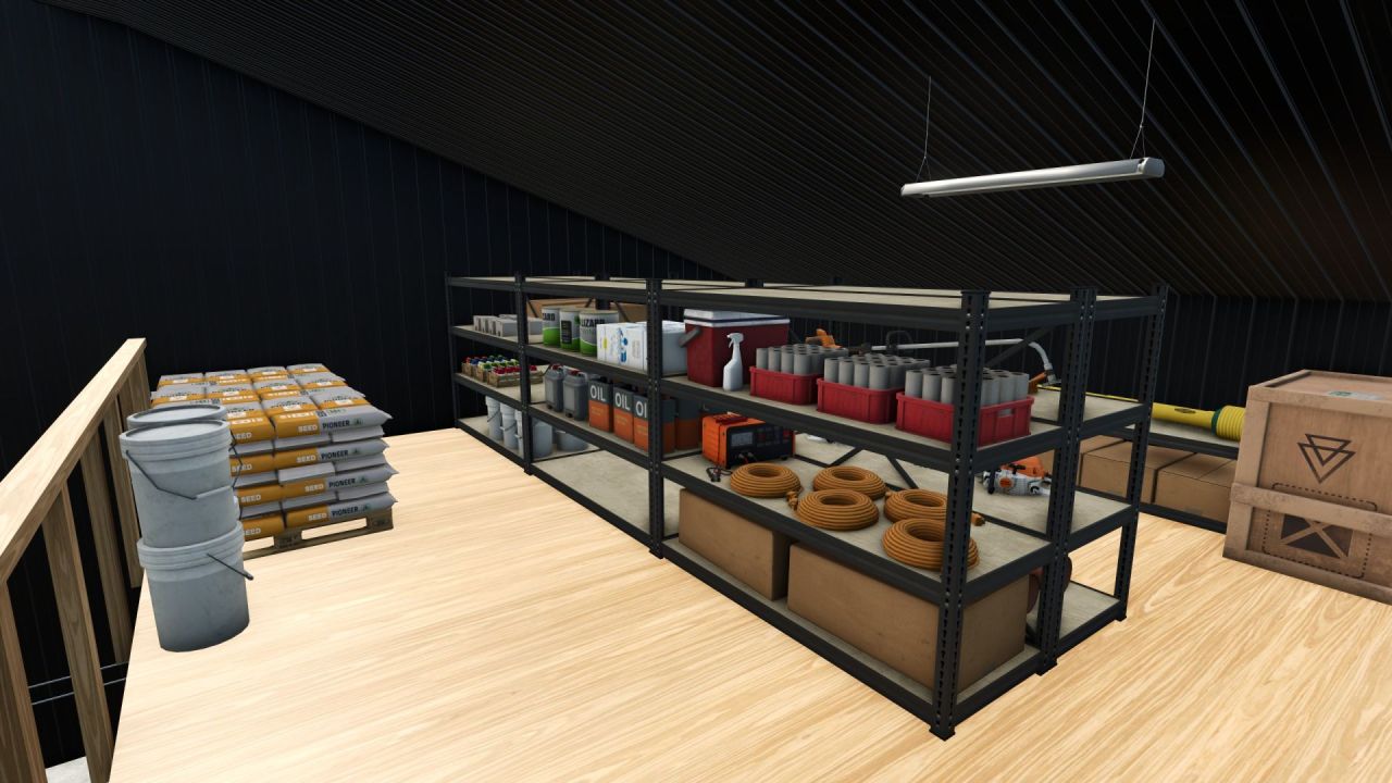 Effizienter Shop 60x90 für Farming Simulator 25