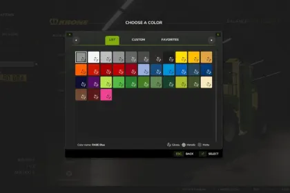 Ефективний Мод Krone Big M 450 для Farming Simulator 25