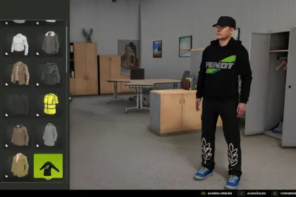 Стильний Мод на Одяг Fendt для Farming Simulator 25