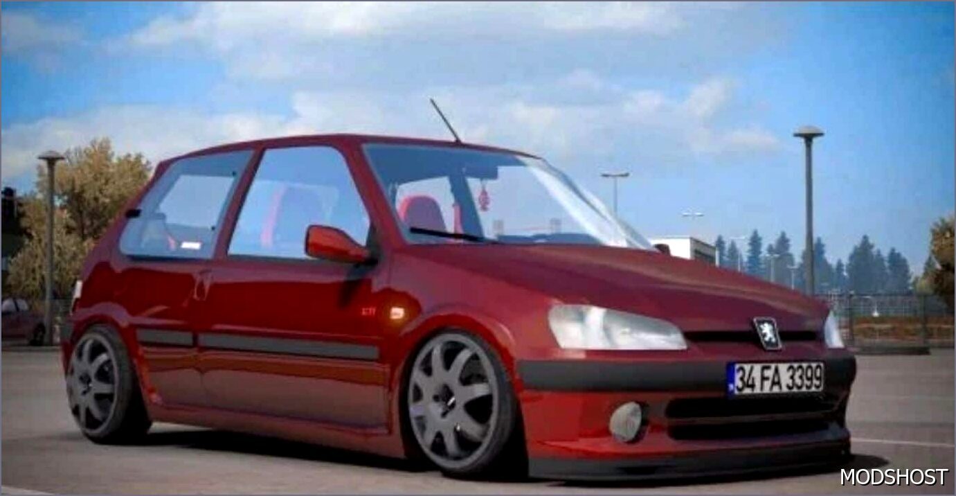 Peugeot 106 GTİ + Niesamowity Dźwięk V3.1 - Mod Samochodowy