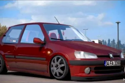 Peugeot 106 GTİ + Niesamowity Dźwięk V3.1 - Mod Samochodowy