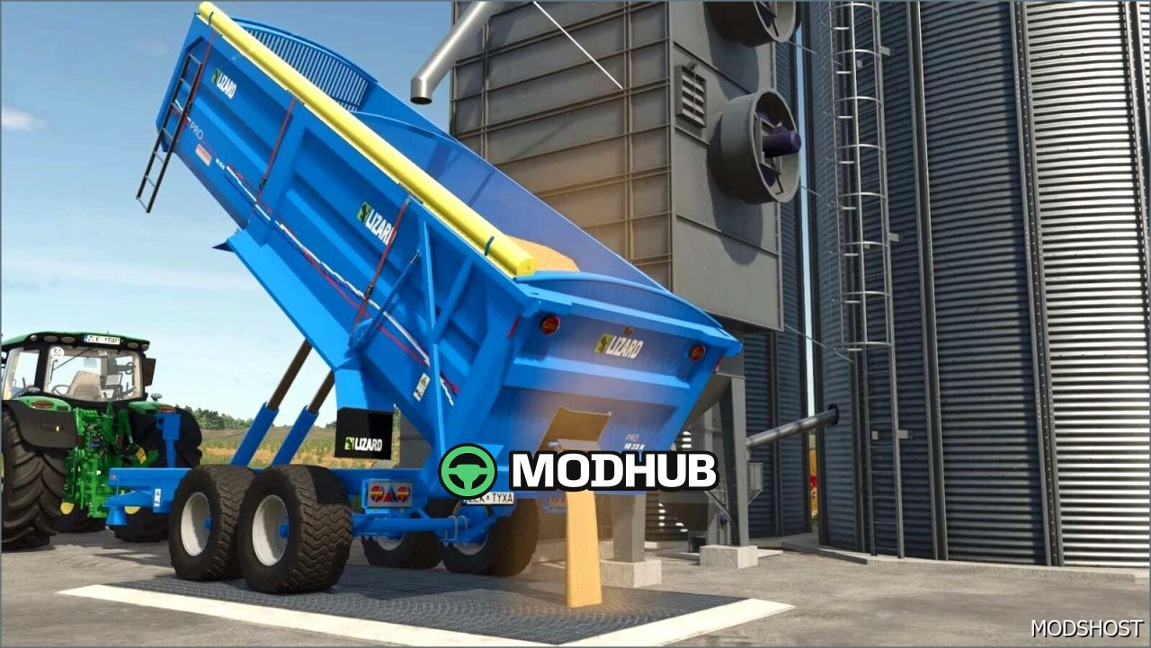 Przyczepa Lizard PS18 23H FS25 - niezawodna i wszechstronna