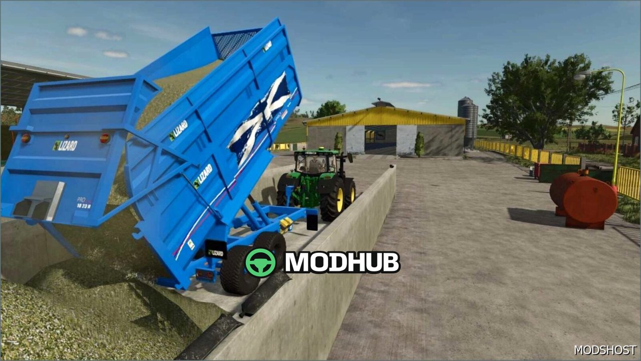 Причіп Lizard PS18 23H FS25 - надійний та універсальний