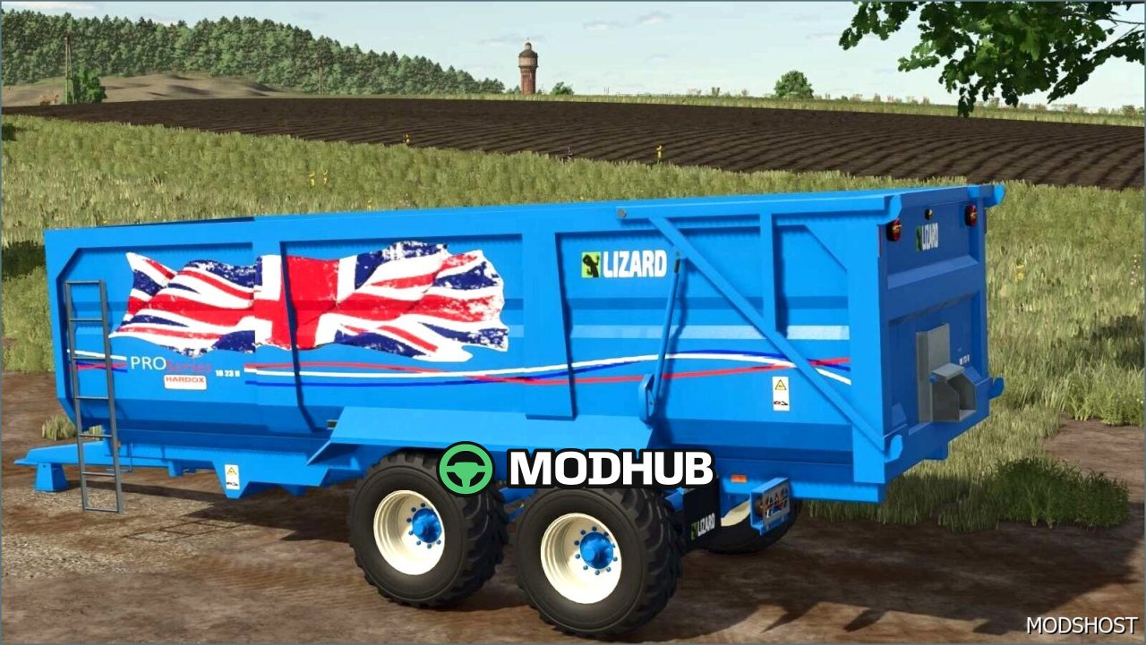 Причіп Lizard PS18 23H FS25 - надійний та універсальний