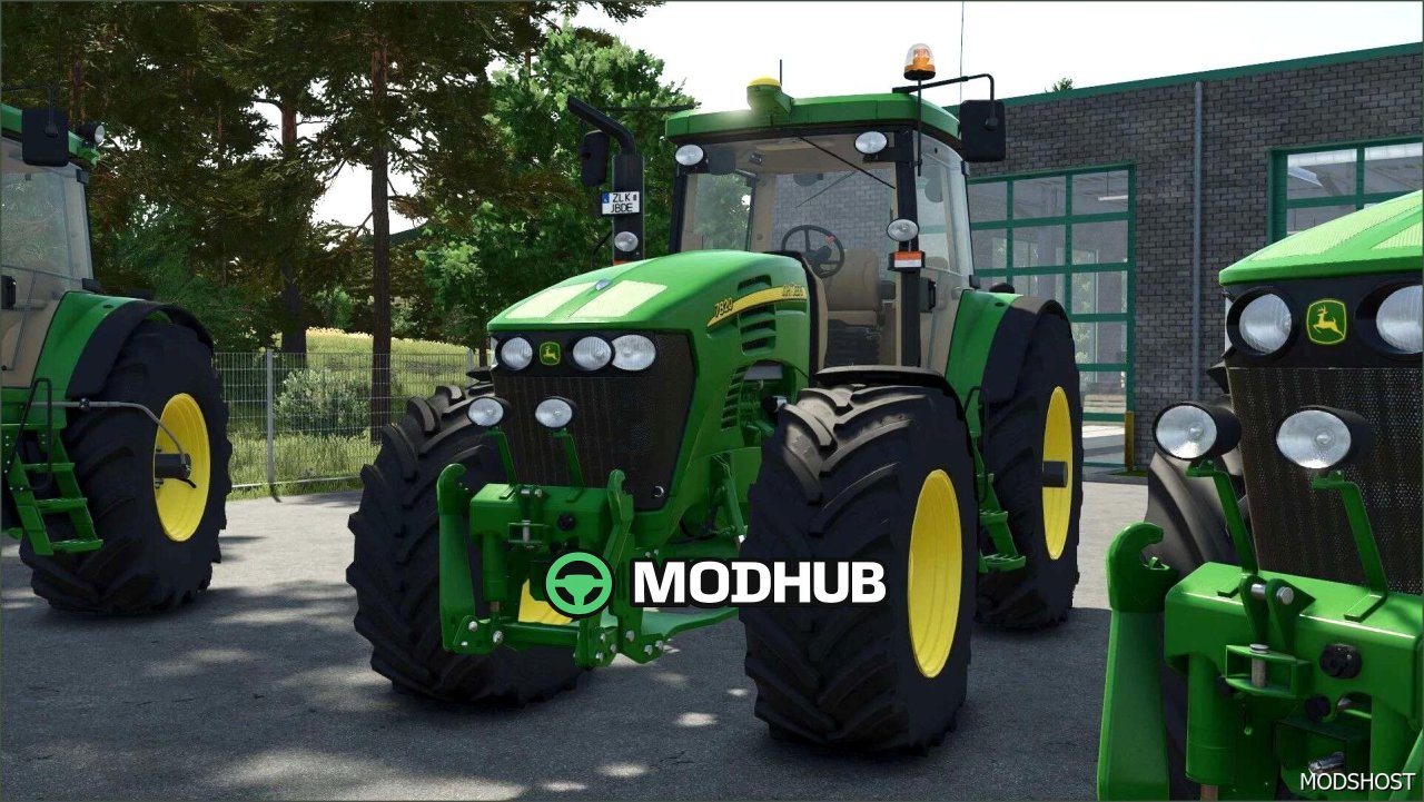 Mod Traktora John Deere 7×20 FS25 - Klasyczny i Niezawodny