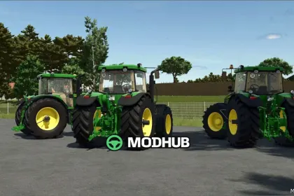 Mod Traktora John Deere 7×20 FS25 - Klasyczny i Niezawodny — 2