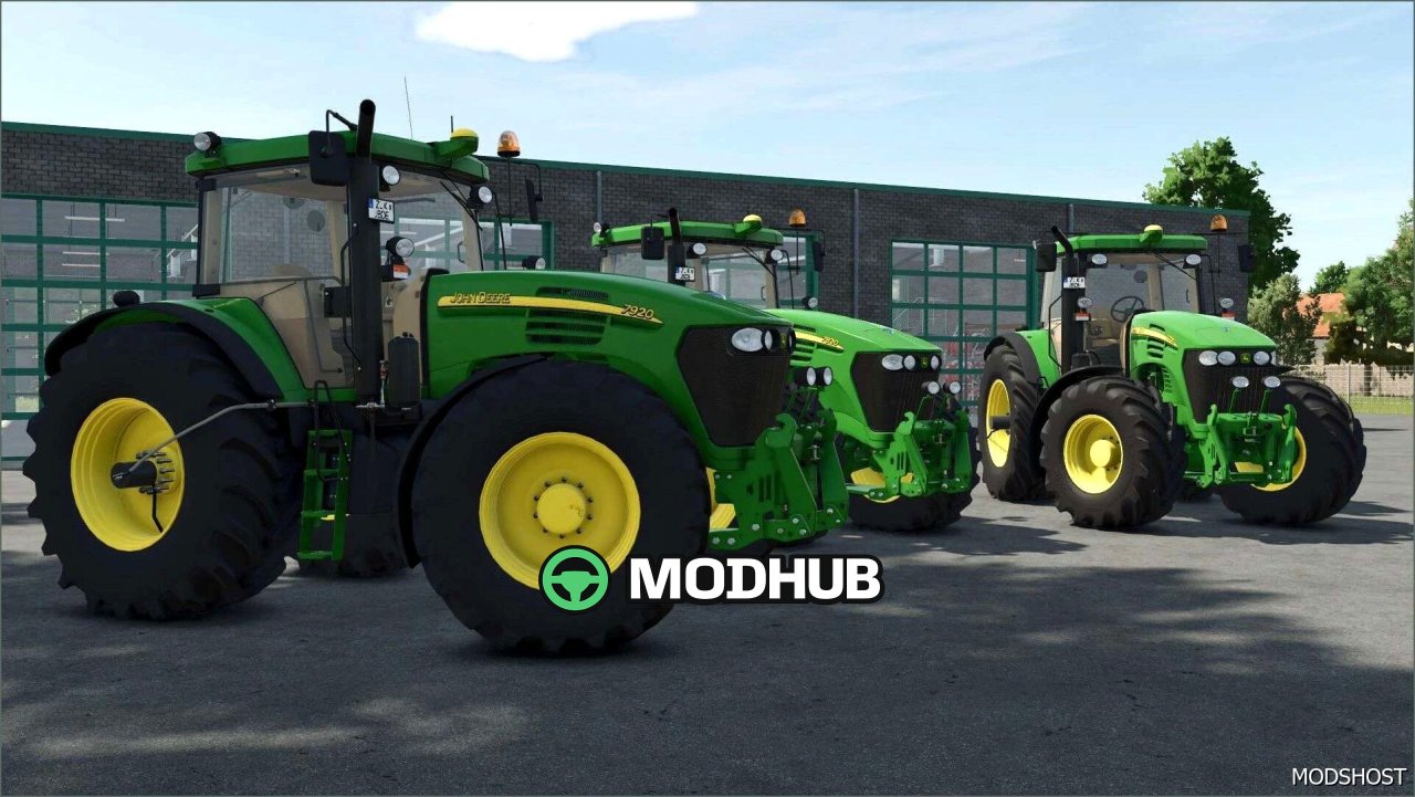 Mod Traktora John Deere 7×20 FS25 - Klasyczny i Niezawodny