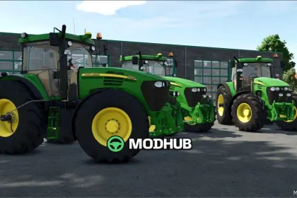 Mod Traktora John Deere 7×20 FS25 - Klasyczny i Niezawodny — 3