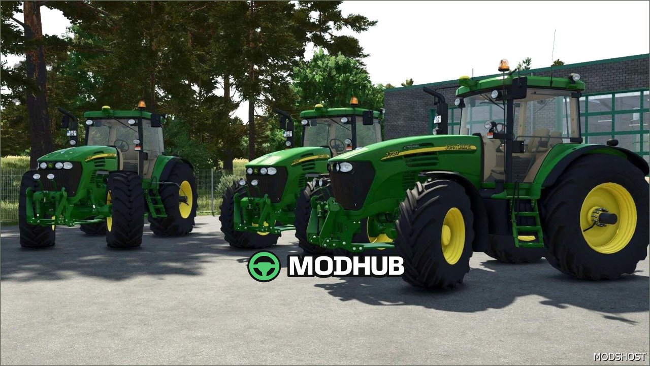 Mod Traktora John Deere 7×20 FS25 - Klasyczny i Niezawodny