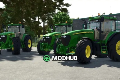 Mod Traktora John Deere 7×20 FS25 - Klasyczny i Niezawodny — 4