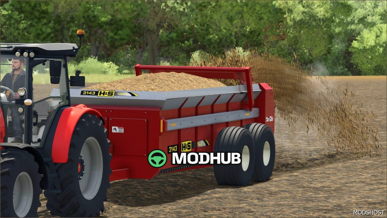 Мод гною Oxbo H&S 430 FS25 - потужний та надійний