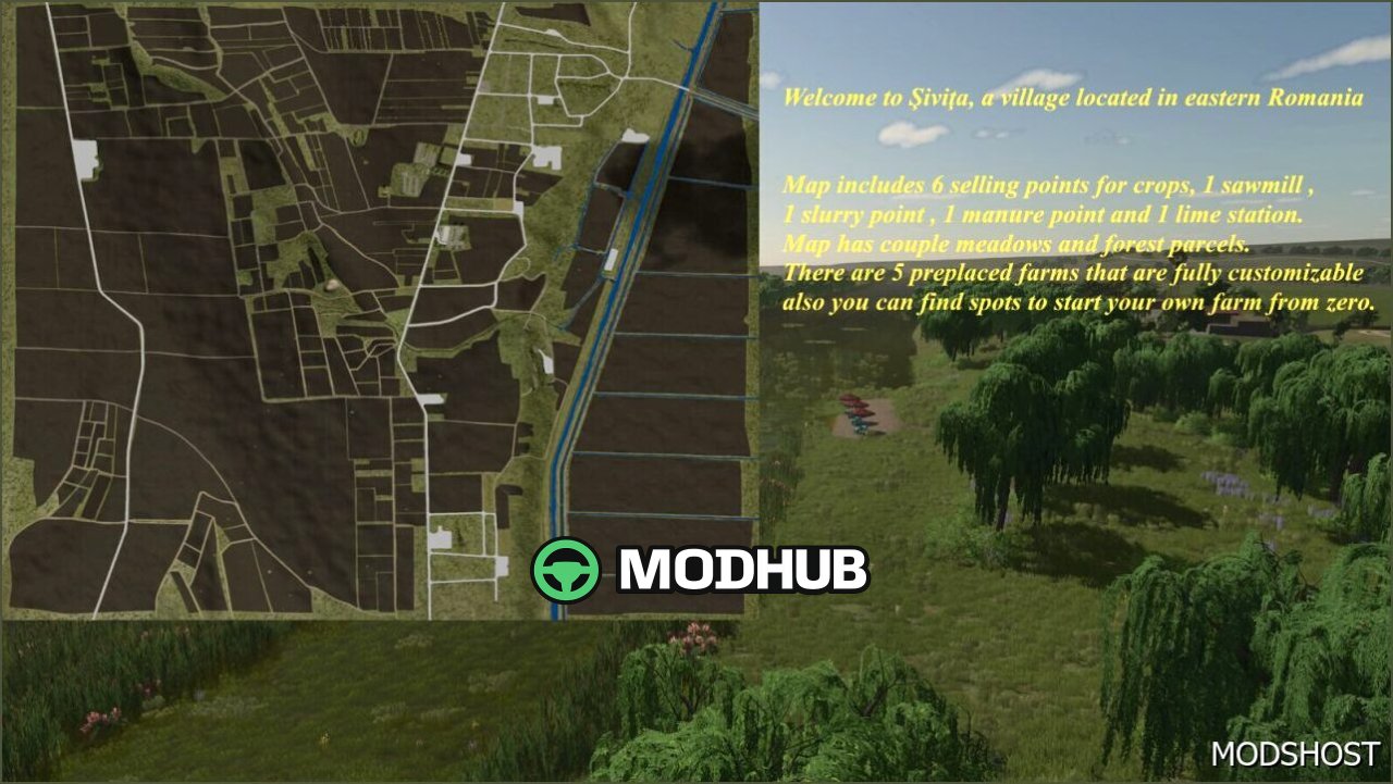 Sivita V1.2 - Atemberaubende europäische Karte