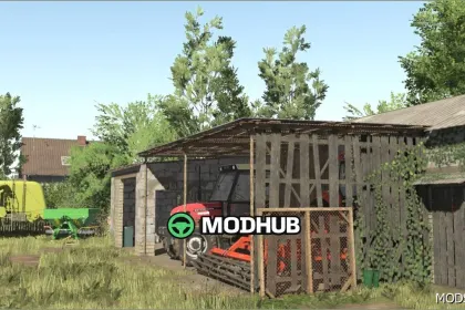 Mod Budynek z Szopą FS25 - Praktyczny i Stylowy — 5